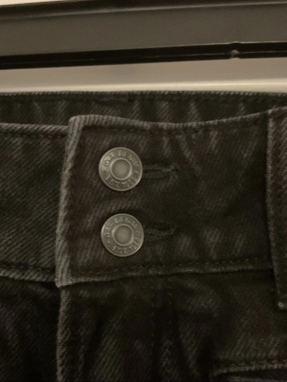 Kids Gap size 8 High-Waist Black jeans